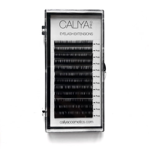 Classic Lashes | Single Length Trays | 12 rows | C Curl | 0.18 | 8mm - 14mm