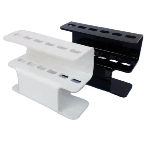 Freestanding Tweezer Display/Storage Stand | Glossy Black | Acrylic | 6pc