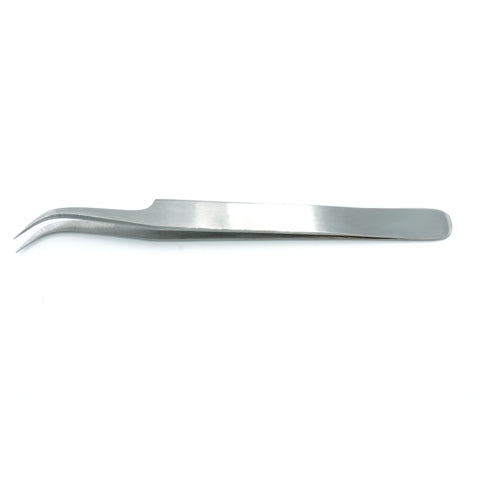 Stainless Steel Curved Tweezers
