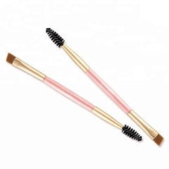 Double ended Angled Brush and Spoolie | Eyebrow/Eyelash tool