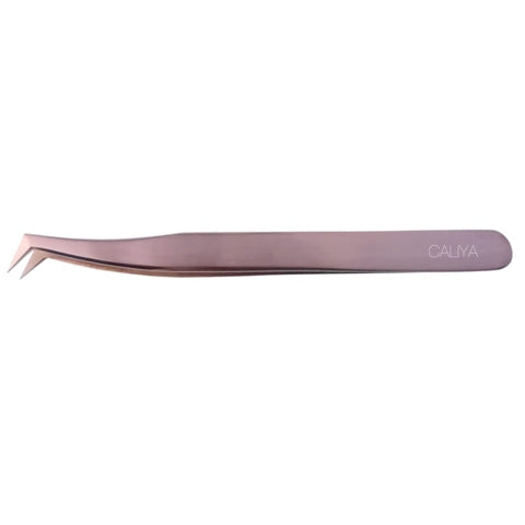 Rose Gold Coloured Volume Tweezers | 0.8cm tip | CP8 | Caliya Brand