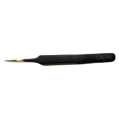 Black and Gold Collection | BG2 | Staight A Type Tweezers | Caliya Brand