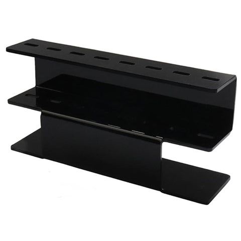 Freestanding Tweezer Display/Storage Stand | Glossy Black | Acrylic | 8pc