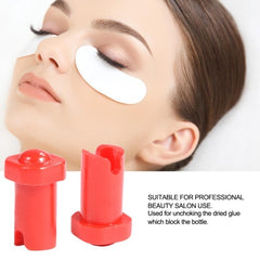 Eyelash glue plugs - packs of 10