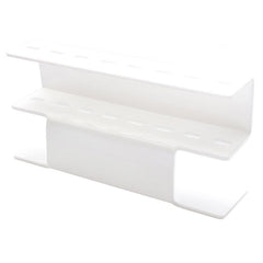 Freestanding Tweezer Display/Storage Stand | Glossy White | Acrylic | 8pc