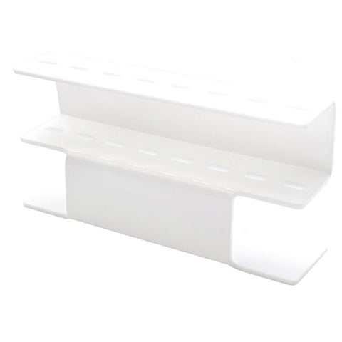 Freestanding Tweezer Display/Storage Stand | Glossy White | Acrylic | 8pc